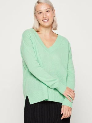 Sweter ALL CASHMERE ciemnozielony