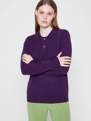 Sweter ALL CASHMERE fioletowy