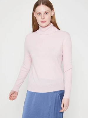 Sweter ALL CASHMERE jasnoróżowy