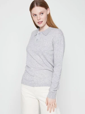 Sweter ALL CASHMERE szary
