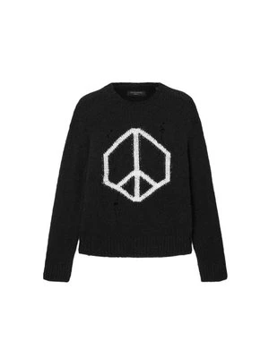Sweter AllSaints czarny