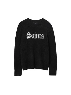 Sweter AllSaints czarny