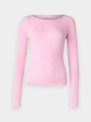 Sweter American Vintage jasnoróżowy