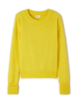 Sweter American Vintage żółty