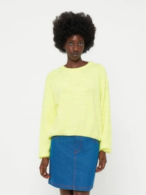 Sweter American Vintage żółty neon