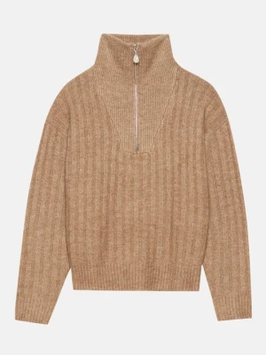 Sweter Anna Field By Zalando beżowy melanż