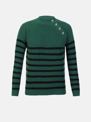 Sweter Anna Field By Zalando ciemnozielony