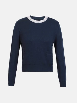 Sweter Anna Field By Zalando granatowy