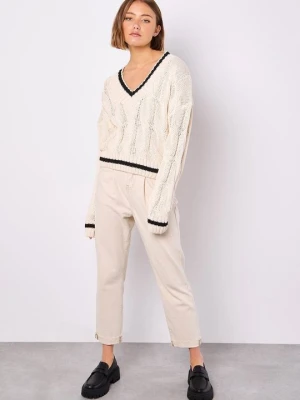 Sweter Apricot beżowy
