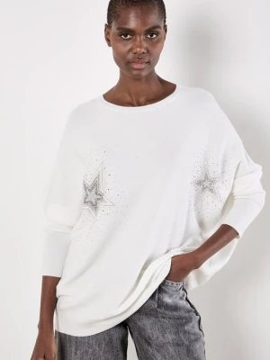 Sweter Apricot biały