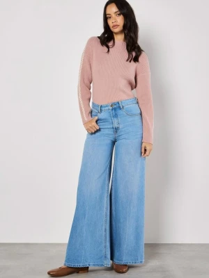 Sweter Apricot różowy