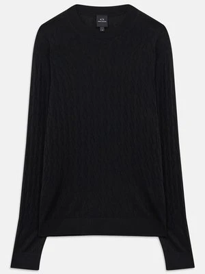 Sweter Armani Exchange czarny