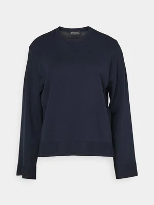 Sweter Armani Exchange granatowy