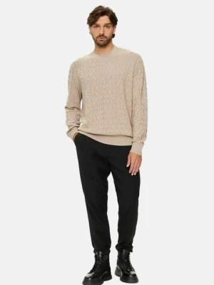 Sweter Armani Exchange beżowy