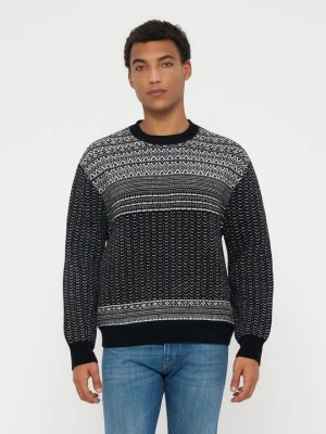 Sweter Armani Exchange czarny