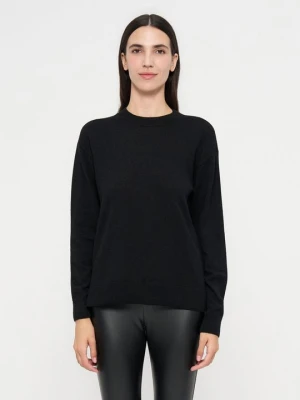 Sweter Armani Exchange czarny melanż