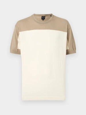 Sweter Armani Exchange piaskowy