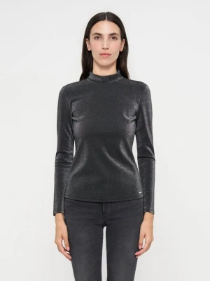Sweter Armani Exchange srebrny
