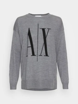 Sweter Armani Exchange szary