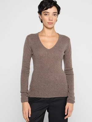 Sweter AUTHENTIC CASHMERE taupe