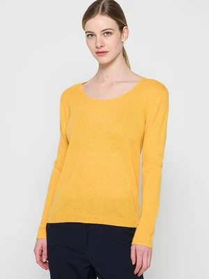 Sweter AUTHENTIC CASHMERE ciemnobrązowy