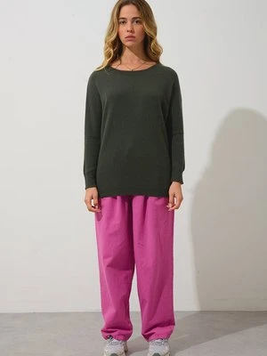 Zdjęcie produktu Sweter AUTHENTIC CASHMERE oliwkowy