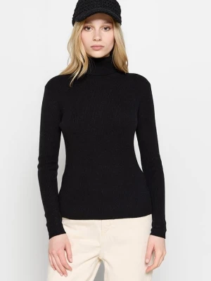 Sweter AUTHENTIC CASHMERE antracytowy melanż