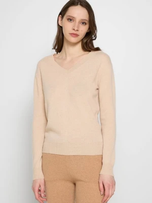 Sweter AUTHENTIC CASHMERE beżowy