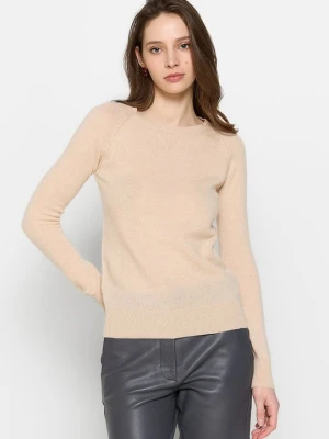 Sweter AUTHENTIC CASHMERE beżowy