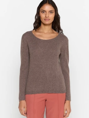 Sweter AUTHENTIC CASHMERE brązowy