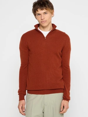 Sweter AUTHENTIC CASHMERE brązowy
