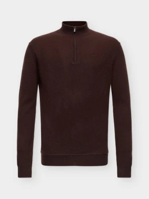 Sweter AUTHENTIC CASHMERE brązowy