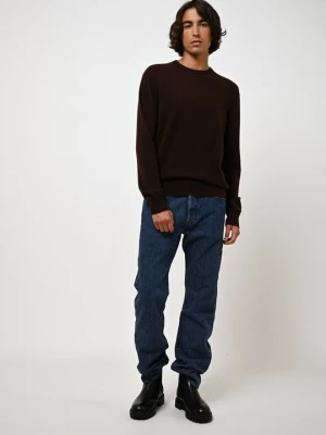 Sweter AUTHENTIC CASHMERE ciemnobrązowy