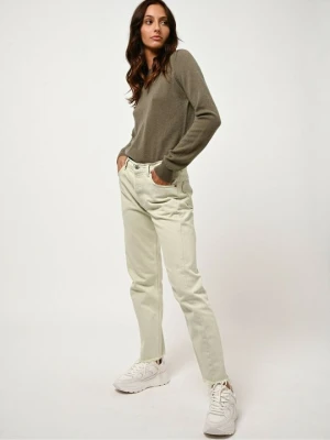 Sweter AUTHENTIC CASHMERE jasnozielony
