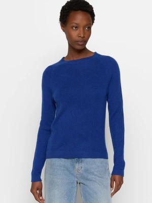 Sweter AUTHENTIC CASHMERE niebieski
