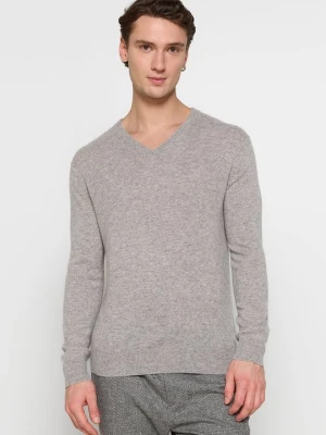 Sweter AUTHENTIC CASHMERE szary