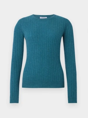 Sweter AUTHENTIC CASHMERE turkusowy