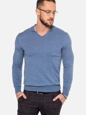 SWETER AVETON PO NIEBIESKI Recman