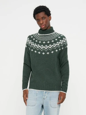 Sweter Barbour zielony