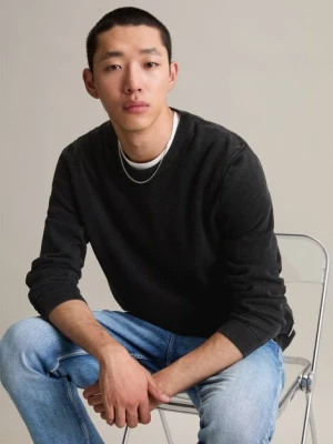 Sweter barwiony regularnie Marc O'Polo