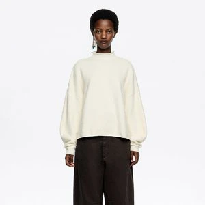 Sweter bawełna boxy kość słoniowa BIMBA Y LOLA