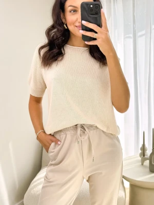 Sweter Bawełniany Beżowy Cano ClothStore