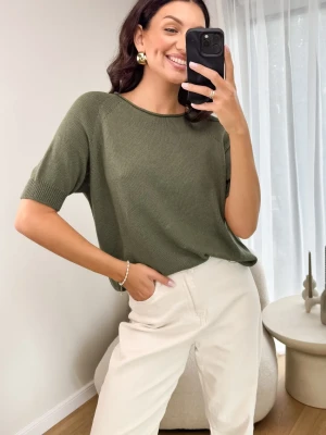 Sweter Bawełniany Zielony Cano ClothStore