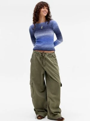 Sweter BDG Urban Outfitters niebieski