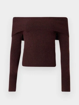 Sweter BDG Urban Outfitters bordowy