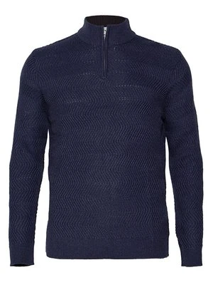 Sweter Ben Sherman granatowy