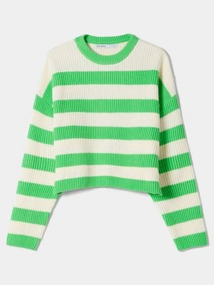 Zdjęcie produktu Sweter Bershka zieleń butelkowa