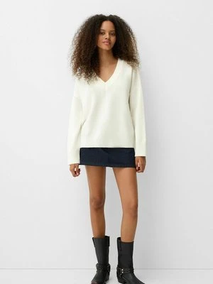 Zdjęcie produktu Sweter Bershka mleczny