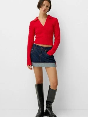 Zdjęcie produktu Sweter Bershka czerwony