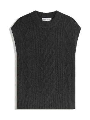 Sweter Bershka ciemnoszary